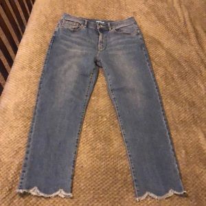 J McLaughlin cropped Jean. Size 8